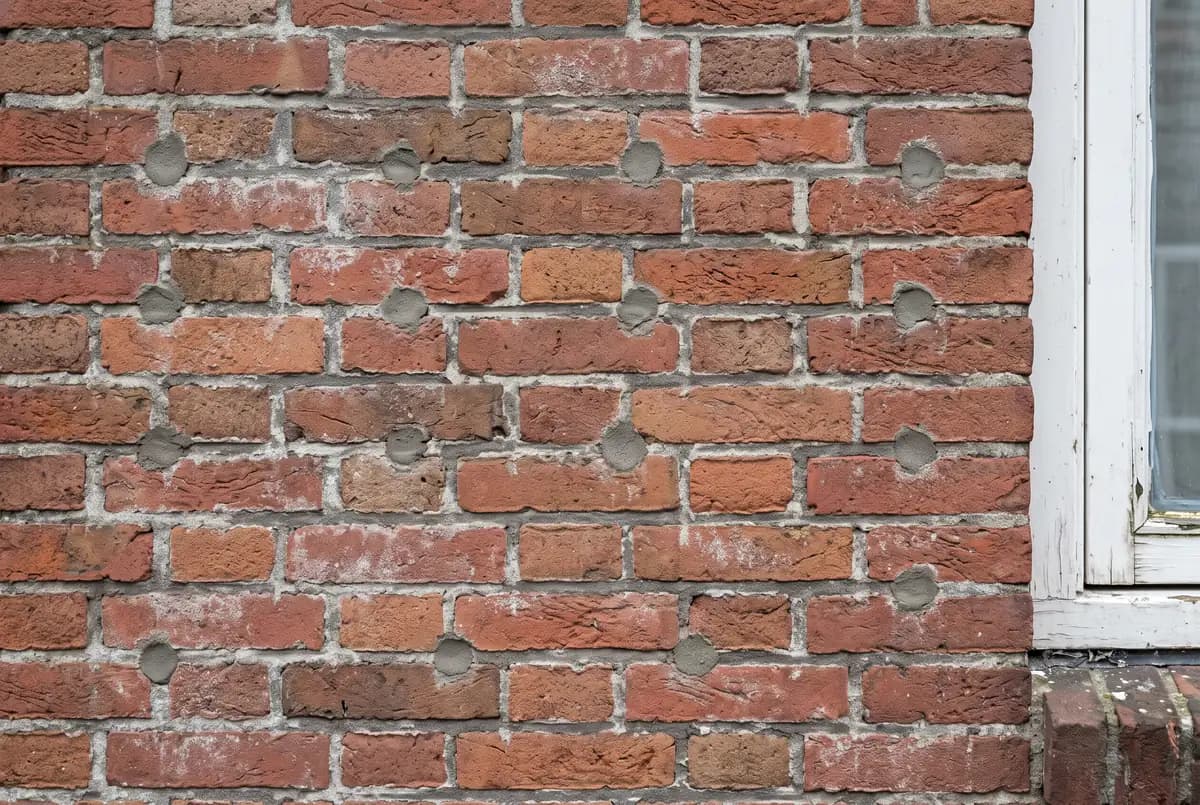 Isolatie in de spouwmuur van een woning